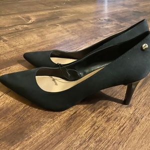 9M Black Calvin Klein High Heels